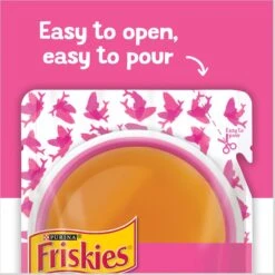 Friskies Lil' Gravies Savory Salmon Flavor Cat Food Complement 18 Friskies Lil' Gravies Savory Salmon Flavor Cat Food Complement -Furry Friends 266200 PT7. AC SS1800 V1695845918
