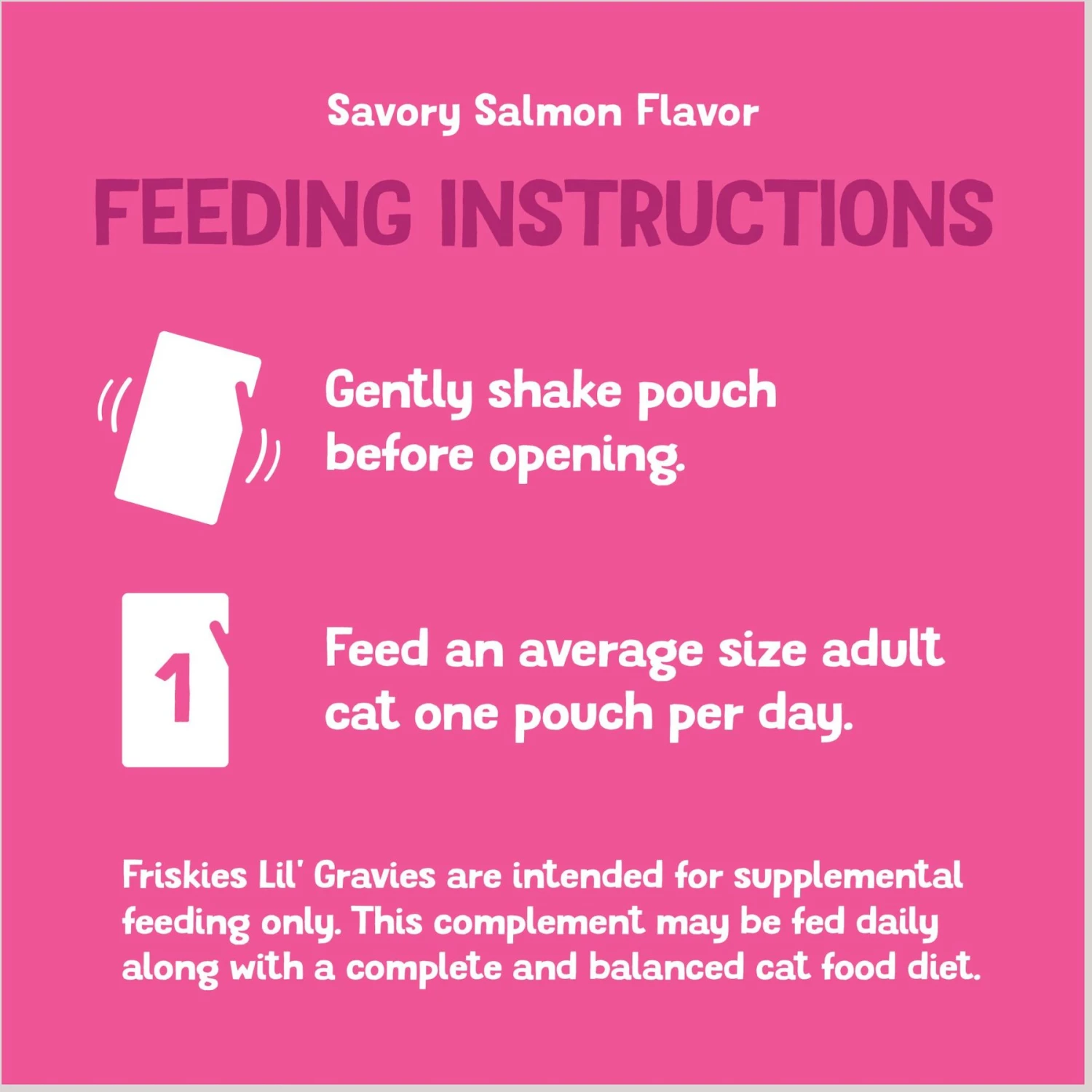 Friskies Lil' Gravies Savory Salmon Flavor Cat Food Complement 11 Friskies Lil' Gravies Savory Salmon Flavor Cat Food Complement - Image 9