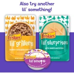 Friskies Lil' Gravies Roasted Turkey Flavor Cat Food Complement 16 Friskies Lil' Gravies Roasted Turkey Flavor Cat Food Complement -Furry Friends 266204 PT5. AC SS1800 V1695835985