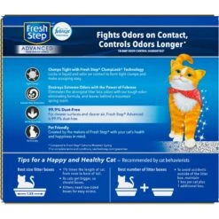 Fresh Step Advanced Extreme Mountain Spring Scented Clumping Clay Cat Litter, 18.5-lb Box -Furry Friends 266341 PT7. AC SS1800 V1694454660