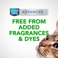 Fresh Step Advanced Simply Unscented Clumping Clay Cat Litter, 18.5-lb Box -Furry Friends 266344 PT5. AC SS1800 V1694465156