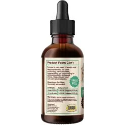 Hemp Well Calm Cat Anxiety Relief Liquid Cat Supplement, 2-oz Bottle 13 Hemp Well Calm Cat Anxiety Relief Liquid Cat Supplement, 2-oz Bottle -Furry Friends 266501 PT4. AC SS1800 V1700689911
