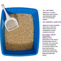 HempAlta Unscented Non-Clumping Hemp Cat Litter, 2.2-lb Bag -Furry Friends 266727 PT2. AC SS1800 V1677166208
