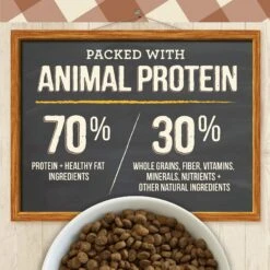 Merrick Purrfect Bistro Healthy Grains Real Chicken + Brown Rice Recipe Adult Dry Cat Food -Furry Friends 267430 PT7. AC SS1800 V1632788810