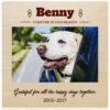 Frisco Personalized "Happy Days" Memorial Marble Trivet, 6" X 6"