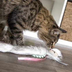 SmartyKat Happy Hunter Electronic Sound Cat Toys -Furry Friends 269233 PT5. AC SS1800 V1639005692