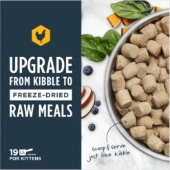 Instinct Raw Meals Cage-Free Chicken Recipe Grain-Free Freeze-Dried Kitten Food, 9.5-oz Bag 13 Instinct Raw Meals Cage-Free Chicken Recipe Grain-Free Freeze-Dried Kitten Food, 9.5-oz Bag -Furry Friends 270213 PT2. AC SS1800 V1690580606