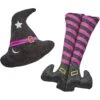 Frisco Halloween Witch Hat & Legs Plush Cat Toy With Catnip, 2 Count -Furry Friends 270305 MAIN. AC SS1800 V1621948984
