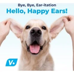 Vetnique Labs Oticbliss Advanced Cleaning, Soothing Aloe & Medicated Dog & Cat Ear Wipes -Furry Friends 271378 PT5. AC SS1800 V1698094246