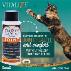 Trixsyn Feline Hyaluronan Joint Support Cat Supplement, 2-oz Bottle -Furry Friends 271728 PT1. AC SS1800 V1698177638