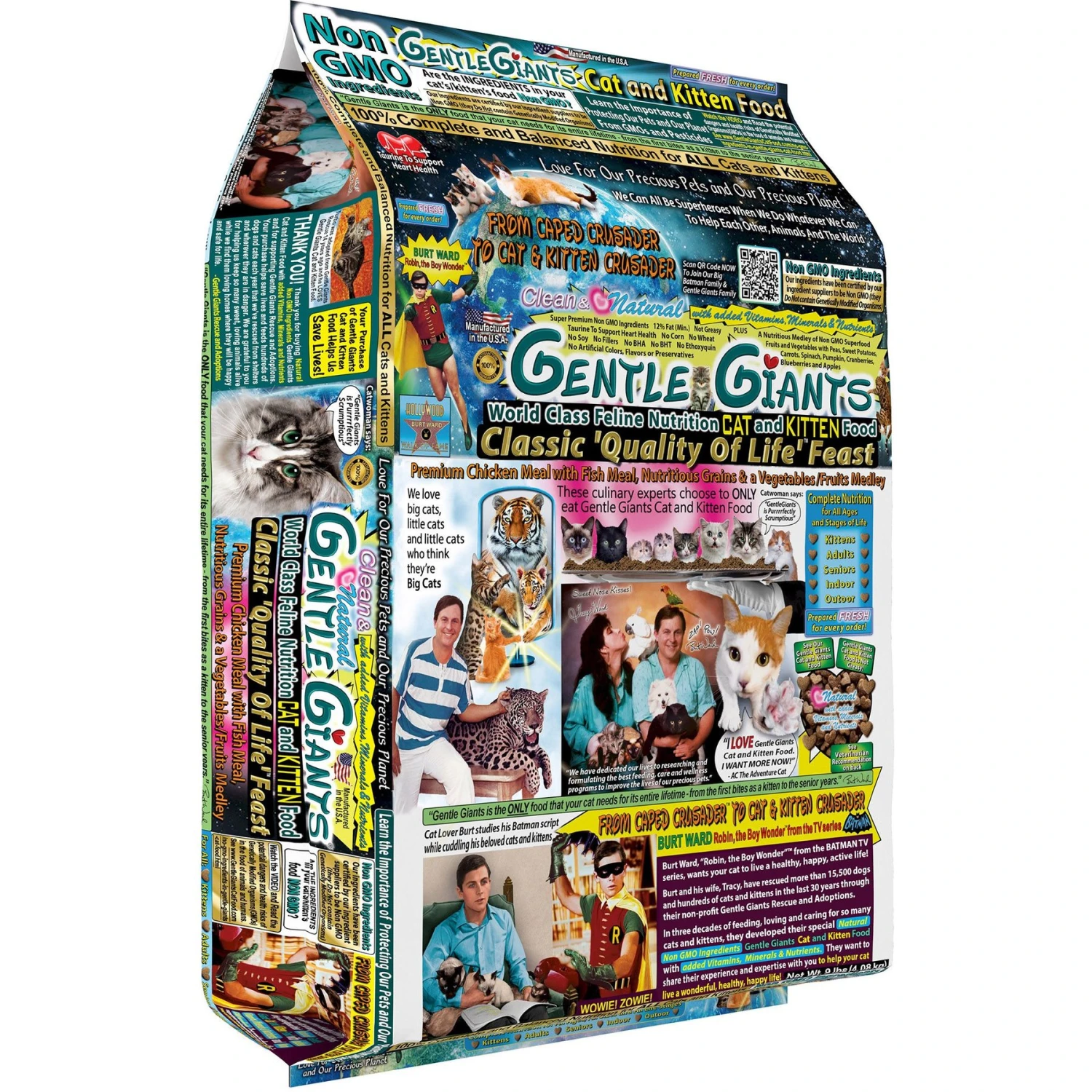 Gentle Giants Natural Non-GMO Chicken & Fish Cat & Kitten Dry Cat Food 3 Gentle Giants Natural Non-GMO Chicken & Fish Cat & Kitten Dry Cat Food