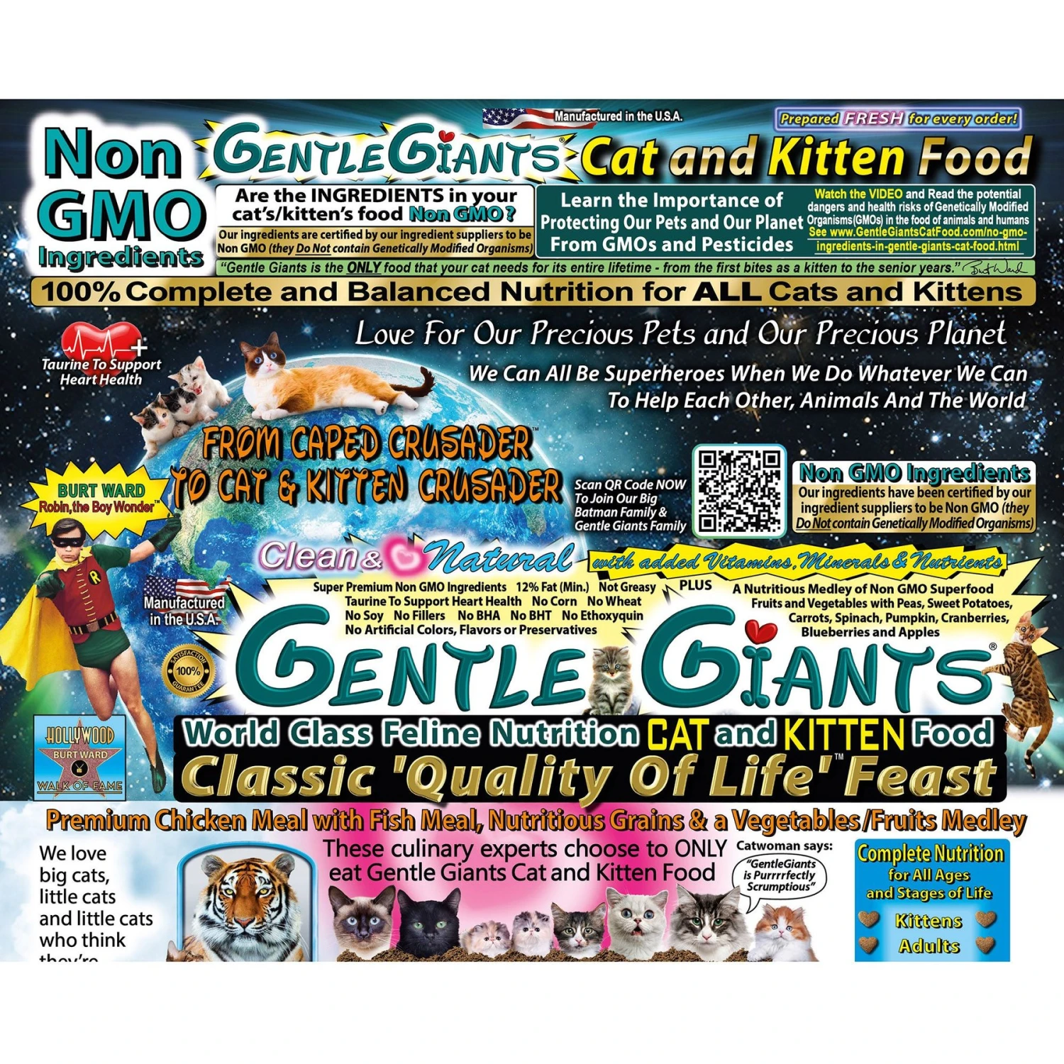 Gentle Giants Natural Non-GMO Chicken & Fish Cat & Kitten Dry Cat Food 5 Gentle Giants Natural Non-GMO Chicken & Fish Cat & Kitten Dry Cat Food - Image 3