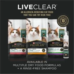 Purina Pro Plan LIVECLEAR Adult 7+ Prime Plus Longer Life Formula Dry Cat Food 18 Purina Pro Plan LIVECLEAR Adult 7+ Prime Plus Longer Life Formula Dry Cat Food -Furry Friends 276045 PT7. AC SS1800 V1649229700