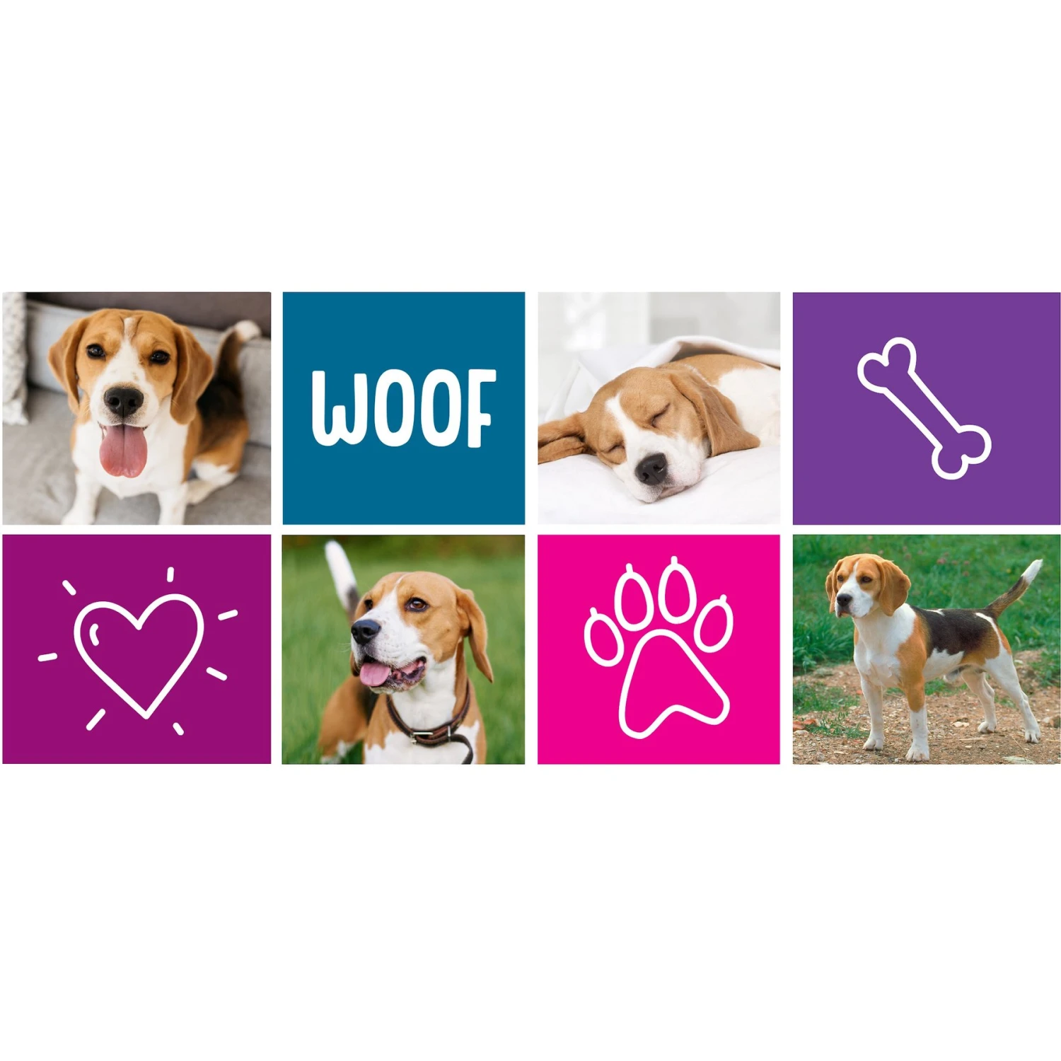 Frisco Woof White Personalized Coffee Mug, 15-oz 5 Frisco Woof White Personalized Coffee Mug, 15-oz - Image 3