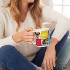 Frisco Woof White Personalized Coffee Mug, 15-oz 9 Frisco Woof White Personalized Coffee Mug, 15-oz -Furry Friends 277073 PT3. AC SS1800 V1629147368