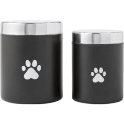 Frisco Stainless Steel Storage Canister -Furry Friends 277577 PT5. AC SS1800 V1627935761