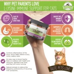 Strawfield Pets Super Chews With Probiotics, Lysine, Salmon Oil & Catnip Soft Chews Cat Supplement, 120 Count -Furry Friends 277716 PT3. AC SS1800 V1679928893