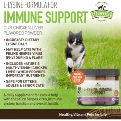 Strawfield Pets Super Chews With Probiotics, Lysine, Salmon Oil & Catnip Soft Chews Cat Supplement, 120 Count -Furry Friends 277716 PT7. AC SS1800 V1679928956