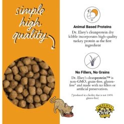 Dr. Elsey's Cleanprotein Turkey Kibble Cat Dry Food -Furry Friends 277949 PT3. AC SS1800 V1701452379