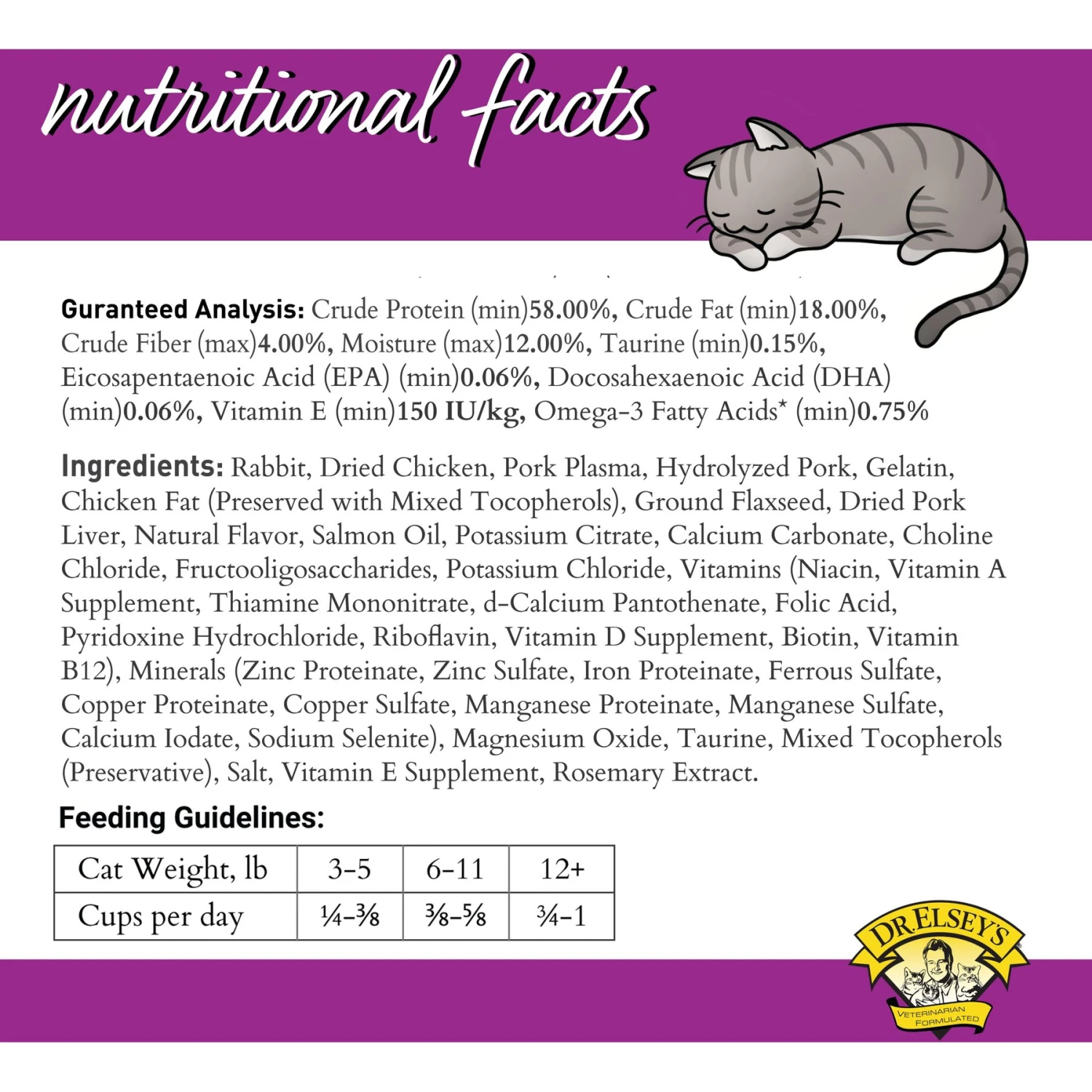 Dr. Elsey's Cleanprotein Rabbit Kibble Cat Dry Food 9 Dr. Elsey's Cleanprotein Rabbit Kibble Cat Dry Food - Image 7