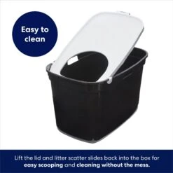 Frisco Top Entry Cat Litter Box, Extra Large -Furry Friends 278183 PT2. AC SS1800 V1675279993