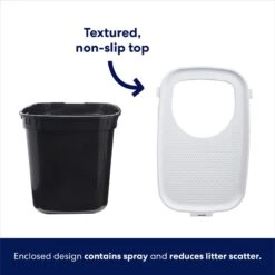 Frisco Top Entry Cat Litter Box, Extra Large -Furry Friends 278183 PT3. AC SS1800 V1675279697