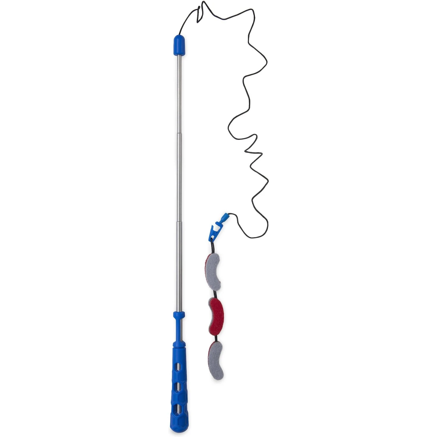 JW Pet Wool-Ee Crawler Telescopic Wand Cat Toy 4 JW Pet Wool-Ee Crawler Telescopic Wand Cat Toy - Image 2