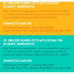 Friskies Lil' Gravies & Lil' Grillers Variety Pack Wet Cat Food Complement, 1.55-oz Pouch, Case Of 30 -Furry Friends 278909 PT3. AC SS1800 V1700158579