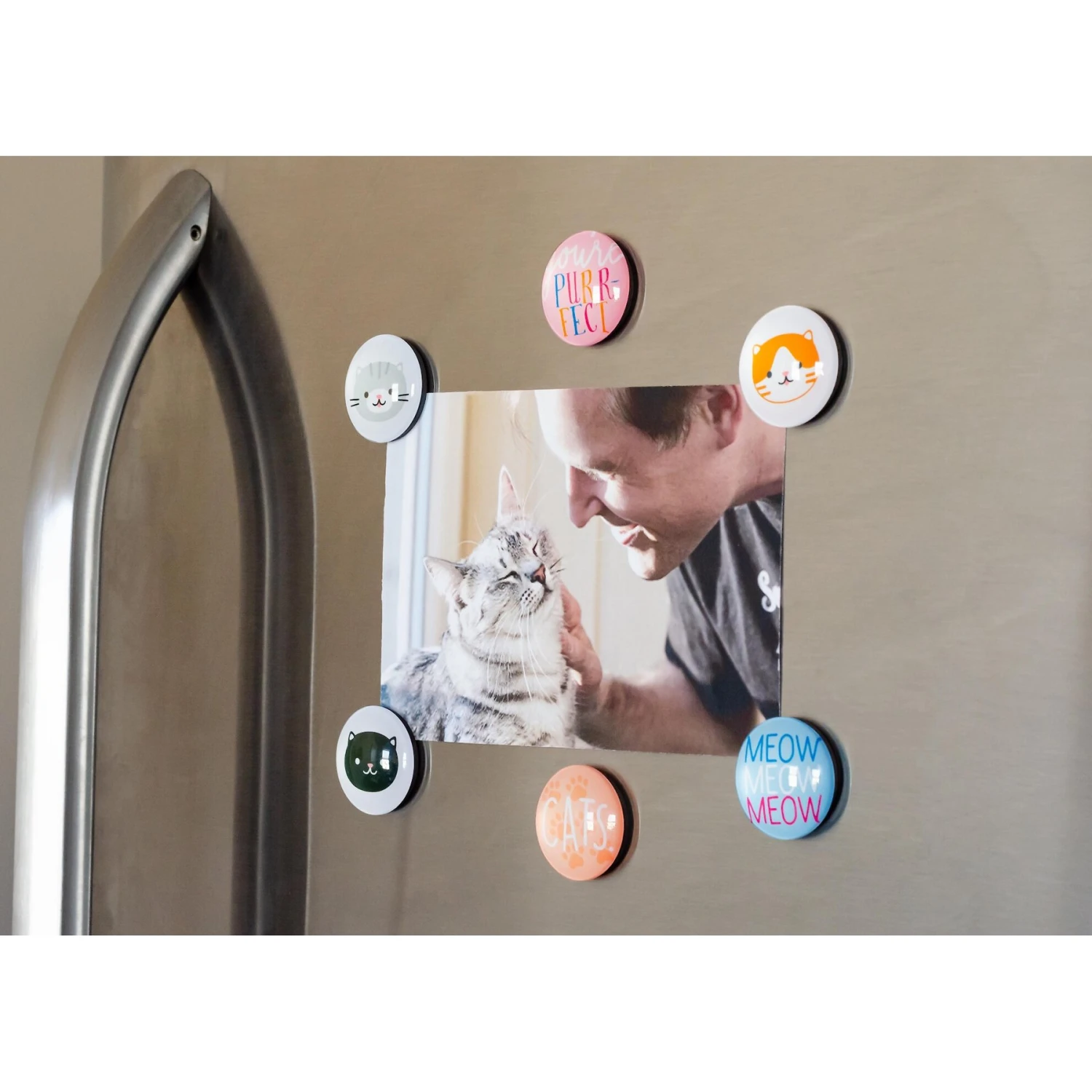 Pearhead Cat Magnets 4 Pearhead Cat Magnets - Image 2