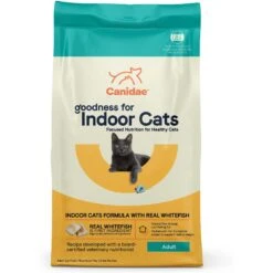 CANIDAE Goodness For Indoor Cats Real Whitefish Adult Dry Cat Food