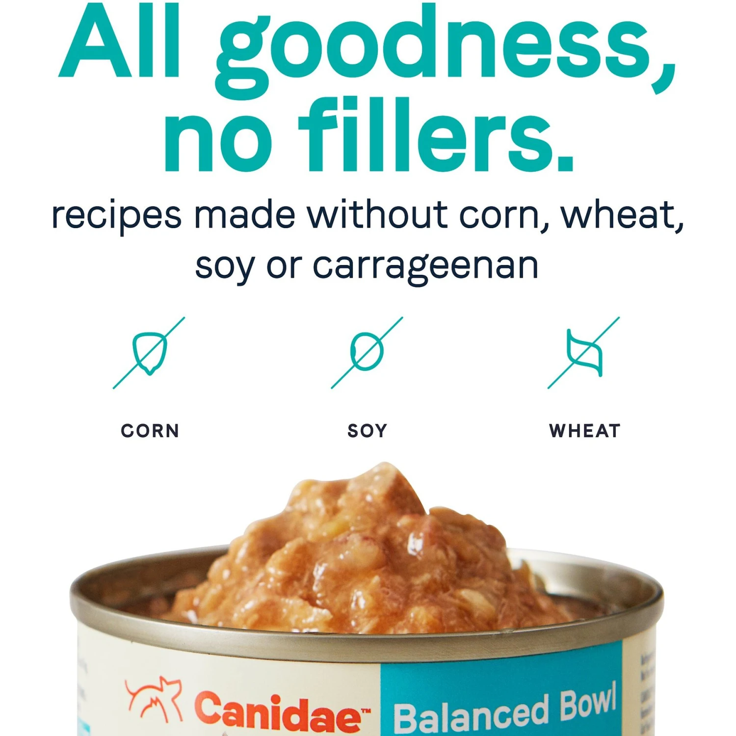 CANIDAE Balanced Bowl Salmon & Sweet Potato Recipe In Gravy Wet Cat Food, 3-oz Can, Case Of 24 8 CANIDAE Balanced Bowl Salmon & Sweet Potato Recipe In Gravy Wet Cat Food, 3-oz Can, Case Of 24 - Image 6