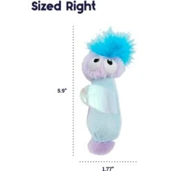 Catstages Swat N Treat Fairy Kicker Cat Toy With Catnip, Purple -Furry Friends 280192 PT4. AC SS1800 V1636503106