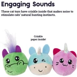 Catstages Magical Animal Cat Toy With Catnip -Furry Friends 280202 PT3. AC SS1800 V1636511053