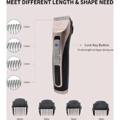 PATPET P730 Removable Blade Dog & Cat Hair Grooming Clipper -Furry Friends 280279 PT1. AC SS1800 V1657656510