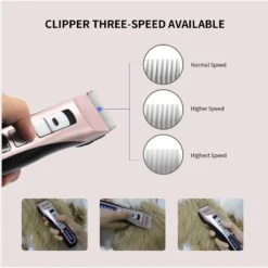PATPET P730 Removable Blade Dog & Cat Hair Grooming Clipper -Furry Friends 280279 PT2. AC SS1800 V1652985989
