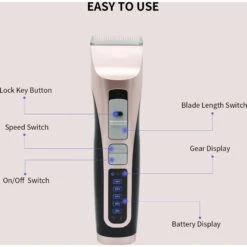 PATPET P730 Removable Blade Dog & Cat Hair Grooming Clipper -Furry Friends 280279 PT4. AC SS1800 V1657656510