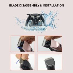 PATPET P730 Removable Blade Dog & Cat Hair Grooming Clipper -Furry Friends 280279 PT5. AC SS1800 V1657656510