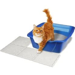 Van Ness Trackless Cat Litter Mat Tiles -Furry Friends 280408 PT3. AC SS1800 V1615932709