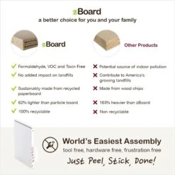 Way Basics ZBoard Paperboard Incline Scratcher Cat Toy -Furry Friends 280457 PT7. AC SS1800 V1690830813