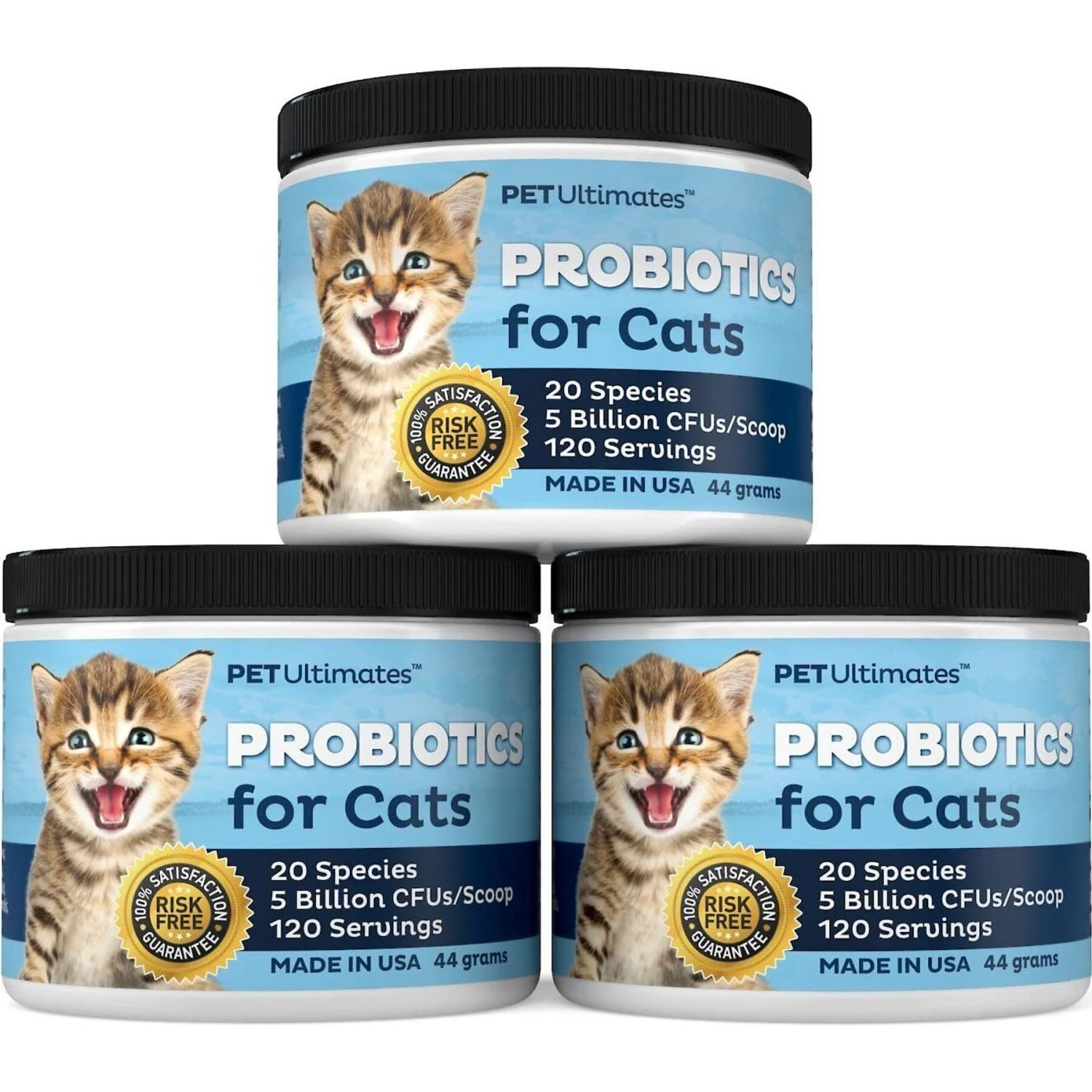 Pet Ultimates Probiotics Cat Supplement, 1.55-oz Jar 7 Pet Ultimates Probiotics Cat Supplement, 1.55-oz Jar - Image 5