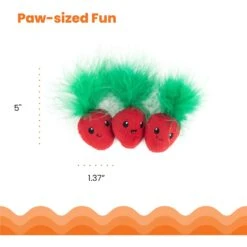 Catstages Straw-Babies Catnip Dental Cat Toy, 3 Count -Furry Friends 282256 PT4. AC SS1800 V1631680638