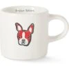 Fringe Studio "BFF Boston" Mini Ceramic Mug, 2-oz 1 Fringe Studio "BFF Boston" Mini Ceramic Mug, 2-oz -Furry Friends 282524 MAIN. AC SS1800 V1619797319
