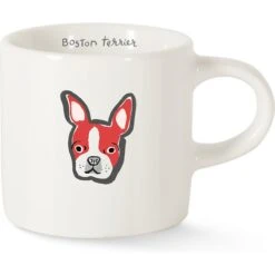 Fringe Studio "BFF Boston" Mini Ceramic Mug, 2-oz