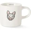 Fringe Studio "BFF Yorkie" Mini Ceramic Mug, 2-oz -Furry Friends 282526 MAIN. AC SS1800 V1619797354
