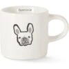 Fringe Studio "BFF Frenchie" Mini Ceramic Mug, 2-oz -Furry Friends 282530 MAIN. AC SS1800 V1619797323