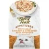 Fancy Feast Appetizers Grain-Free White Meat Chicken & Shredded Beef Appetizer In Savory Broth Wet Cat Food, 1.1-oz Tray, Case Of 10 -Furry Friends 285081 MAIN. AC SS1800 V1696253341