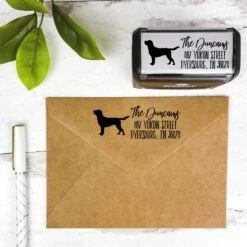 904 Custom Self-Inking Personalized Dog Address Stamp -Furry Friends 285319 PT4. AC SS1800 V1637016094