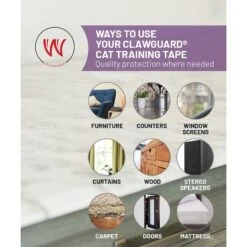 CLAWGUARD Cat Training Tape -Furry Friends 286612 PT6. AC SS1800 V1657656584
