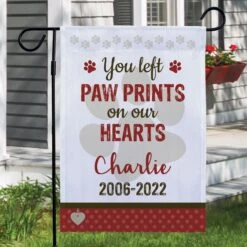 Frisco Personalized Double Sided Printed Memorial Paw Prints Garden Flag 12 Frisco Personalized Double Sided Printed Memorial Paw Prints Garden Flag -Furry Friends 287077 PT2. AC SS1800 V1663872020