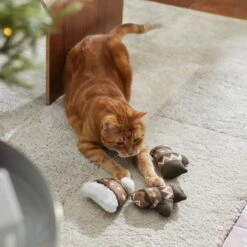 Frisco Mittens & Hat Plush Cat Toy With Catnip, 3 Count -Furry Friends 287361 PT3. AC SS1800 V1632775954